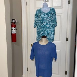 Pair of Mr. Max Fashions Ladies Tops Size XL New